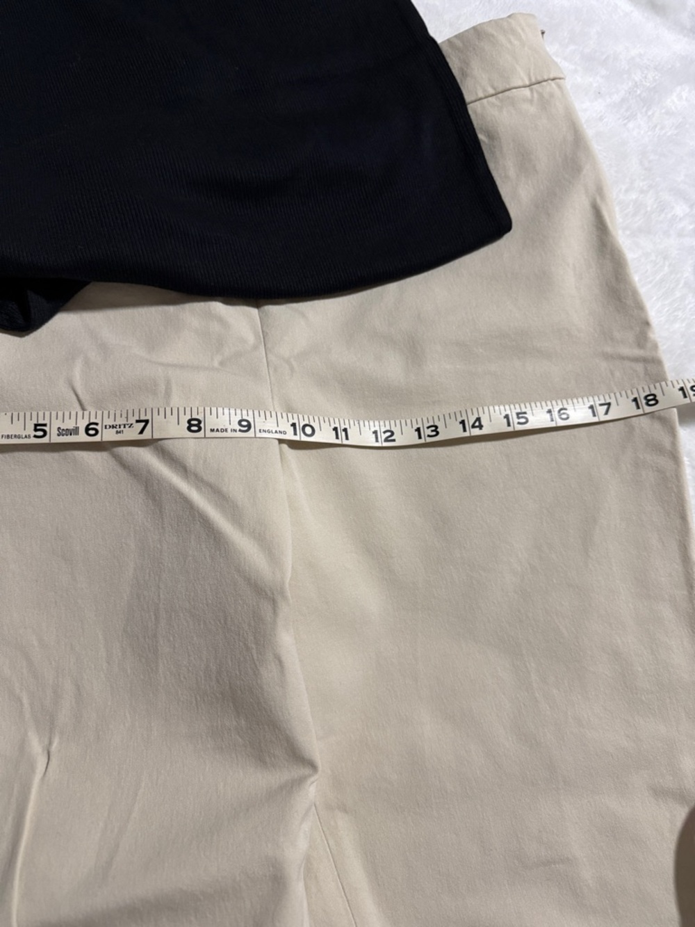 Talbots  Cream Pants - Classic Neutral - Picture 5 of 9